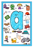VOWEL POSTERS - 13 A4 Posters - Short and Long Vowel Digra