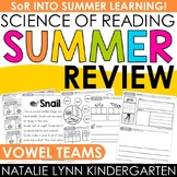 VOWEL TEAMS Science of Reading Summer Review Packet 1st Gr