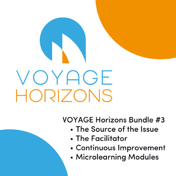 Preview of Professional Learning Community PD VOYAGE Horizons Modules 1-4 Bundle