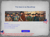 American Revolution Quiz  geared to VS.5 study Guide