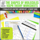 VSEPR Shapes of Molecules and Ions Chemistry Worksheets an