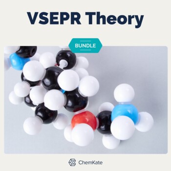 Preview of VSEPR Theory Bundle of VSEPR activities in print and digital