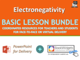 Electronegativity BASIC BUNDLE | Lesson and Digital Notebook