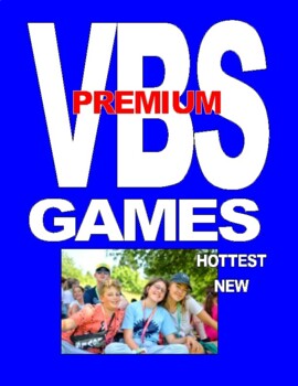 Preview of Vacation Bible School Summer Camp Premium Games