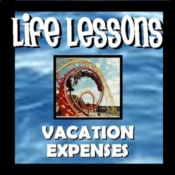Preview of Vacation Expenses - Themeparks - Life Lessons - Now Self Checking