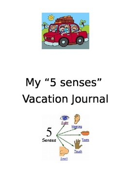 Preview of Vacation Journal