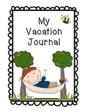 Vacation Journal - Writing Travel Log