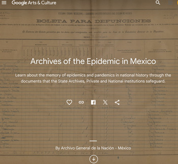 Preview of Google Arts & Culture Vaccination and Response to Epidemics in Mexico Bundle