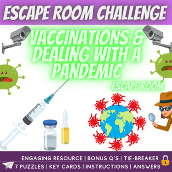 Preview of Vaccinations and Pandemics Escape Room