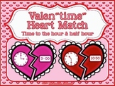 Telling Time ~ Valentine Activity
