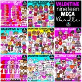 Valentine '19 Clip Art Bundle {Educlips Clipart}