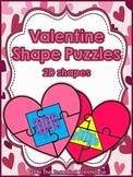 Valentine 2D Shape Puzzles