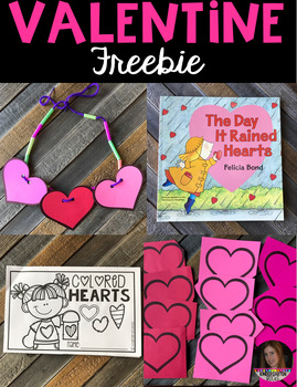 Preview of Valentine Activity Freebie for Kindergarten and Preschool