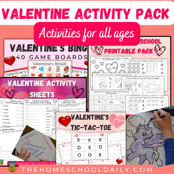 Preview of Valentine Activity Pack