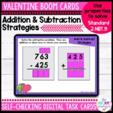 Valentine Addition and Subtraction Strategies and Properti