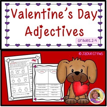 Preview of Valentine Adjectives