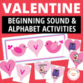 Preschool Valentines Day Alphabet Activities & Beginning S
