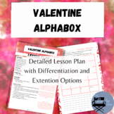 Valentine Alphabox Handout with Lesson Plan