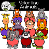 Valentine Animals Clip Art