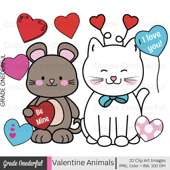 valentine animals