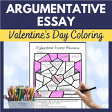 Valentine Argumentative Essay Review Color By Number For M
