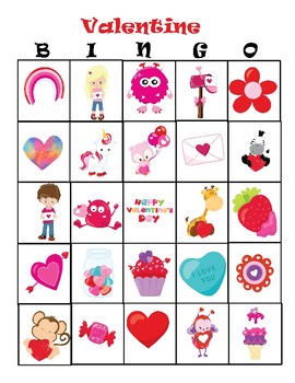 Valentine BINGO by It's All Elementary by Angie Baum | TpT