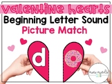 Valentine Beginning Sound Picture Match