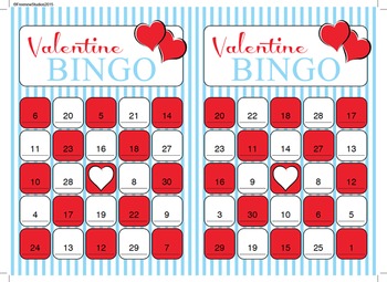 Valentine Bingo by Freenew Studios | Teachers Pay Teachers