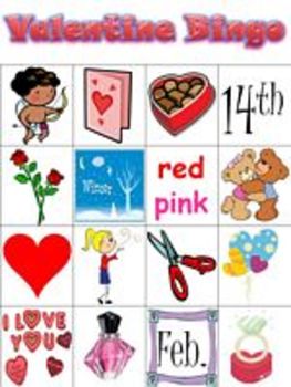 Valentine Bingo by Mrs A | TPT