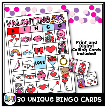 Preview of Valentine Bingo