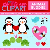Valentine Buddies Clip Art (Digital Use Ok!)
