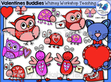Valentine Buddies Clip Art - Whimsy Workshop Teaching