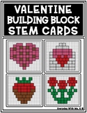 Valentine Building Blocks Holiday Task Card Work It Build 