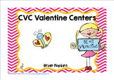 Valentine CVC Word Work Centers