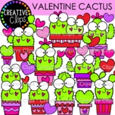 Valentine Cactus Clipart {Valentine Clipart}