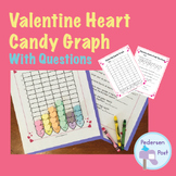 Valentine Candy Heart Graph with Questions