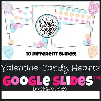 Preview of Valentine's Day  Candy Hearts-Google Slides™