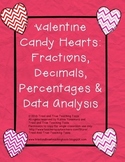 Valentine Candy Hearts: Fractions and Data Analysis