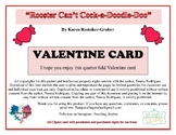 Valentine Card: Theme from "Rooster Can't Cock-a-Doodle-Doo