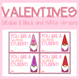 Valentine Card from Teacher EDITABLE