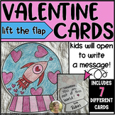 Valentine Cards Lift the Flap Interactive Write Sentences 