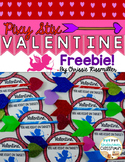 FREE! Valentine Cards- Pixy Stix Cupid Arrows