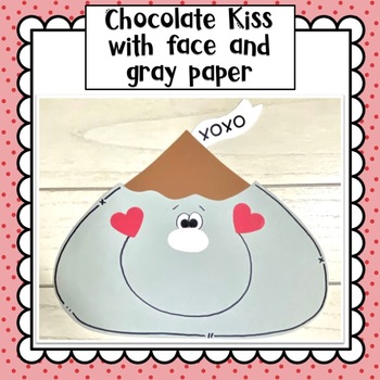 Valentine Chocolate Kiss Craft and Class Books by Little Kinder Bears