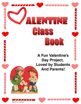 Preview of Valentine Class Book