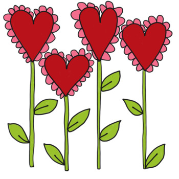 February - Valentine Clip Art by Montessori Mischief | TpT