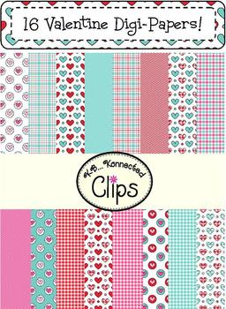 Clip Art - Valentine Washi Tape by KB Konnected
