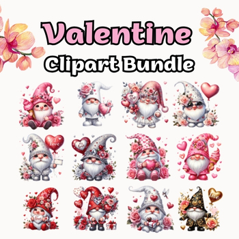 Preview of Valentine Clipart Bundle (67Colorful and Unique Designs)