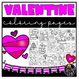 Valentine Coloring Book {Educlips Resources}