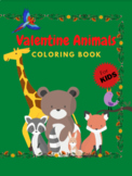 Valentine Coloring Book for Kids under 8