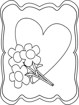 Valentine Coloring Pages by Miss P's PreK Pups | TpT